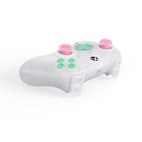 Manette de jeu filaire 8BitDo Ultimate Mini pour Xbox Series X | Manettes de jeu translucides blanches avec joysticks à effet Hall RGB