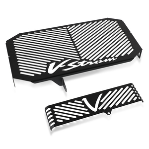 Pour Suzuki V-STORM <span class=keywords><strong>650</strong></span> / VSTORM <span class=keywords><strong>650</strong></span> / <span class=keywords><strong>DL</strong></span> <span class=keywords><strong>650</strong></span> 2004-2011 2010 2009 <span class=keywords><strong>2008</strong></span> Moto Radiateur Grille Grill Garde Couverture Protecteur - Product Image 6