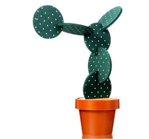 6 Piece DIY Potted Cup Pad Round Heat Insulation Non Pad Decorative Coasters <b>Cactus</b> With Flower <b>Pot</b> Holder - Product Image 1