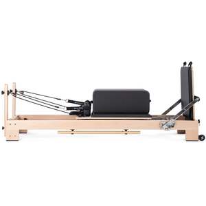 Cama de Pilates de madera ajustable con soporte de peso resistente para clases de Pilates de centro de fitness - Product Image 3