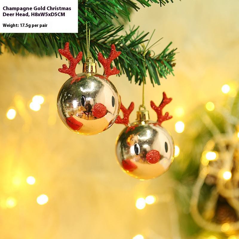 Cerf doré petite tête 2pcs 17.5g