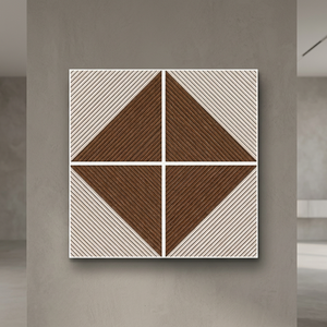 Vistaar 40x40cm Double Color Porcelain Firebrick Parking Tiles-Top Grade Outdoor Digital Floor Tiles for Bathroom Hall 400x400mm - Product Image 1