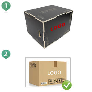 Caja de Salto Pliométrica de Madera Tres en Uno para Entrenamiento de Fuerza, Acondicionamiento Físico y Entrenamiento Personal en <span class=keywords><strong>Gimnasio</strong></span> - Product Image 5