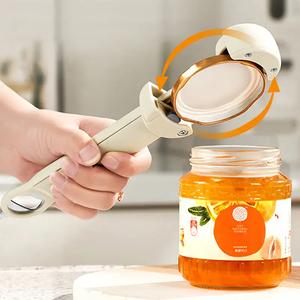 Ouvre-bouteille rétractable multifonctionnel en acier inoxydable, ouvre-bocal et ouvre-verre à vis, économiseur d'effort - Product Image 2