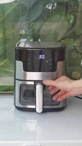 Friteuse à air électrique intelligente multifonctionnelle moderne carrée de 5 L pour la friture, la cuisson et les usages multiples - Product Image 4