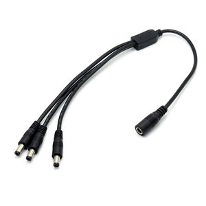 DC5.5*2.1mm メス-オス Yスプリッターケーブル |   LEDストリップ用1～2/<span class=keywords><strong>3</strong></span>/4/5ウェイ12V電源延長ケーブル CCTV - Product Image 5