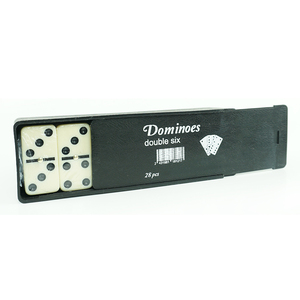 Nhà Máy Trung Quốc Custom Double Six Dominos <span class=keywords><strong>Set</strong></span> 28 Cái <span class=keywords><strong>Domino</strong></span> Rp <span class=keywords><strong>Blocks</strong></span> Đen Nhựa Trường Hợp Box Cho Vui Bảng Trò Chơi Đồ Chơi - Product Image 2