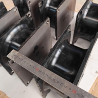 Support d'isolation des vibrations pour engins de construction : Bloc amortisseur en caoutchouc pour ponceuse à rouleaux et foreuse rotative