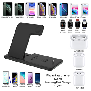 <span class=keywords><strong>Chargeur</strong></span> sans fil 4 en 1 pour <span class=keywords><strong>AirPods</strong></span> pour téléphone portable pour <span class=keywords><strong>Apple</strong></span> Watch - Product Image 6
