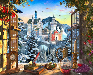 XIXI Peinture personnalisée à faire soi-même par numéros, peinture acrylique, décoration moderne pour la maison, toile rectangulaire/carrée, dessin animé populaire - Product Image 2