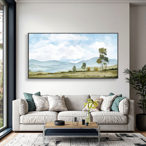 Bán Buôn Nhà Máy Chất Lượng Cao Ấn Tượng Áp phích Vải Nghệ Thuật In Tranh Tường Tranh Phong Cảnh Cho Phòng Khách Trang Trí - Product Image 4