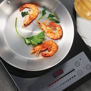 Sartén y Cacerola de Acero Inoxidable, Aptas para Inducción, Resistentes al Calor, Aptas para Horno, Fáciles de Limpiar - Product Image 6