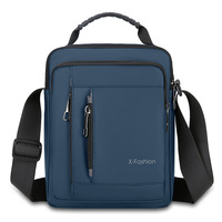 Sac pour hommes Nouveau sac à bandoulière imperméable pour hommes Sac à bandoulière d'affaires pour navettage Sports de plein air Sac à main pour hommes