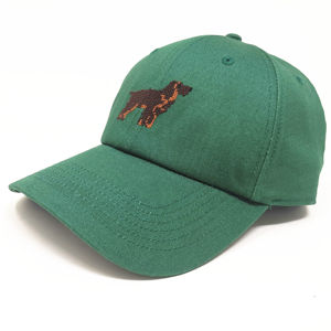 Personalizado bordado cão verde beisebol algodão esporte chapéu - Product Image 1