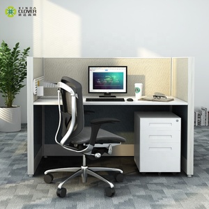 Escritorio de Computadora Individual de Diseño Moderno, con Partición de Aluminio, Cubículo de Oficina, Estación de Trabajo para Portátil, Gran Venta - Product Image 2