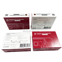 Raspberry Pi 4B modèle 4B BCM2711 Quad Core, 4 go RAM, 1.5GHz, modèle original, avec WIFI Dual-bande, prise en charge POE, Mini ordinateur