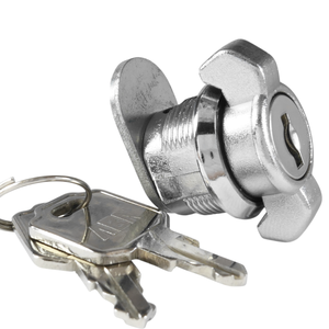 Serrure à came de jante homologuée pour usage professionnel, déport de 11 mm, Grade 1 ANSI, pour matériel de sécurité de bornes d'arcade, machines à griffes, boîtes aux lettres et armoires - Product Image 1