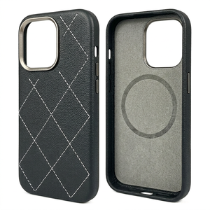 Magnétique 360 °   Protection avec support de charge sans fil, étui en cuir pour téléphone pour iPhone 14 Pro Max, étui pour iPhone 15 Pro Max - Product Image 5