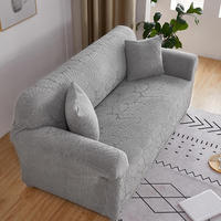 Nouveau Style Jacquard Série Love Housses de siège Textile de maison pour canapé trois places Variété de couleurs avec motifs floraux en option