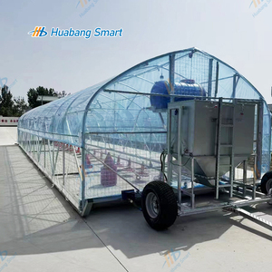 โรงเรือนเลี้ยงไก่เคลื่อนที่แบบพรีเมียม ง่ายต่อการเคลื่อนย้าย พร้อมโครงสร้างแข็งแรงทนทาน สำหรับการเลี้ยงสัตว์ปีกในสวนหลังบ้าน - Product Image 6