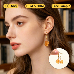 Bijoux en cristal brut de haute qualité, artisanat artisanal, boucles d'oreilles en pierres précieuses naturelles pour femmes - Product Image 6