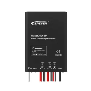 EPEVER Tracer2606BP Bộ Điều Khiển Chiếu Sáng Mặt Trời Mppt 10A 12V/24V Chống Nước IP67