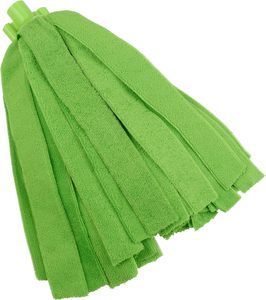 Mopa de microfibra con mango giratorio personalizado del fabricante, cabezal reemplazable y autoescurridor para limpieza de pisos del hogar - Product Image 5
