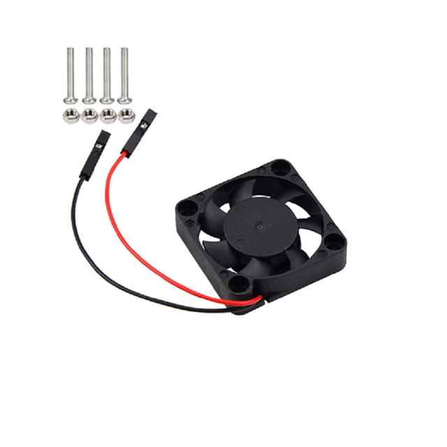 Raspberry Pi 4B/3B+ Universal Ultra-thin 3007 3010 Silent Cooling Fans 30*7mm DC5V Low Noise Small Fan Heatsink with Screws