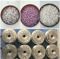 Équipement de fabrication de riz artificiel nutritif industriel, machine à fabriquer du riz doré, machine à riz instantané