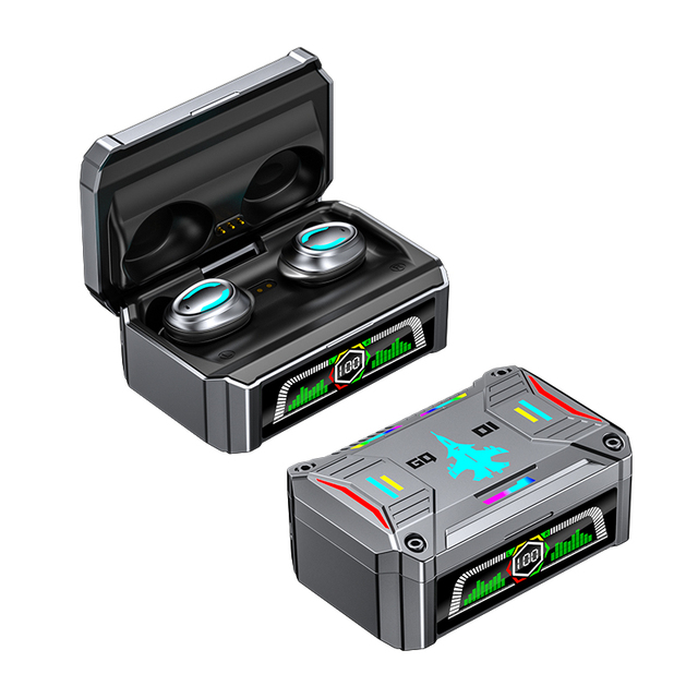 2023 New Arrival GQ-01 TWS BT V5.3 Earphone Wireless Earbuds Tws Headset Sport Running Headphones Stereo Gaming Tws Earbuds