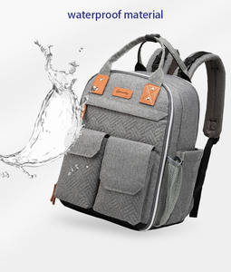 Sac à couches USB pour maman, soins pour bébé, grande capacité, sac à dos pour maman, sac humide de maternité, imperméable, sac à couches pour bébé enceinte - Product Image 3