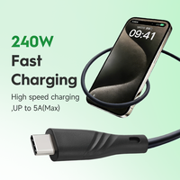 Câble USB4 C WISTAR Factory 8k 240w Type C, câbles de charge rapide et de transfert de données 40 Gbps pour téléphones Android et PC