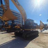 Excavatrice sur chenilles hydraulique Caterpillar 336D2L d'occasion, 37 tonnes, certifiée CE EPA, machine d'origine