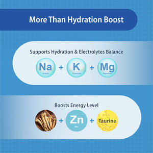 Solución de hidratación sin azúcar OEM ODM fabricada en Taiwán, polvo de electrolitos deportivos para aumentar la hidratación - Product Image 4