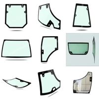 MINGXIN OEM ODM Nueva Ventana Lateral de Repuesto de Vidrio Templado y Aleación de Aluminio para Cabina de Tractor, Certificación EU, Modelo XCMG Hanvan