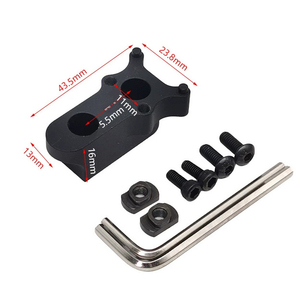 Kits de montaje de Base de montaje de vista de punto rojo óptico para ROMEO1 1X30MM 3MOA Holographic Reflex Red <span class=keywords><strong>Dot</strong></span> Scope para montaje de sistema de ML-O-<span class=keywords><strong>K</strong></span> - Product Image 6
