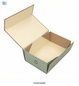 Caja de Embalaje Plegable de Lujo para Ropa con Logotipo Personalizado, MOQ Bajo, Caja de Cartón Rígido para Ropa, Solución de Marca Accesible para Tiendas - Product Image 1