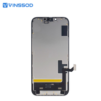 Layar OLED Lembut Berkualitas Tinggi untuk Penggantian Layar iPhone 14, Perakitan Display, Pesanan Grosir, Distributor Adaptor Perbaikan Ponsel