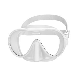 Nuevo Kit de buceo de <span class=keywords><strong>apnea</strong></span>, gafas de silicona líquida personalizadas con lentes de vidrio templado, esnórquel húmedo ecológico, dos tesoros - Product Image 5