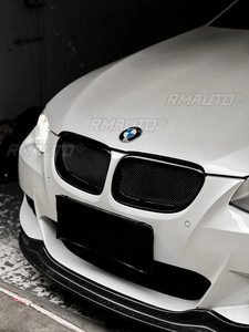 Lèvre de pare-chocs avant E90 E92 E93 aspect fibre de carbone, style sport, pour BMW Série 3 E90 E92 E93 2005-2013, accessoires auto - Product Image 4