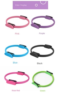 Cercle de Pilates transfrontalier, équipement de fitness ABS en forme de croissant magique pour l'exercice des cuisses et du corps, vente en gros usine Jiangxi - Product Image 3