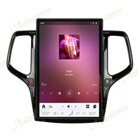Écran Android 14,4 pouces 8+128 Go pour JEEP Grand Cherokee 2014-2021, style Tesla, autoradio GPS, lecteur multimédia, radio, unité principale