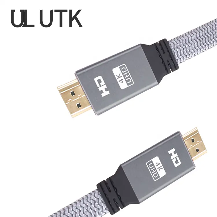 OEM 4K 2K Mini HDMI To HDMI Flat 8K HDMI Flat Cable For HDTV