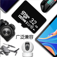 Tarjeta de Memoria Mini SD Original de Alta Velocidad con Logotipo Personalizado al por Mayor, Tarjeta TF Flash de 128 GB para GPS y Teléfono