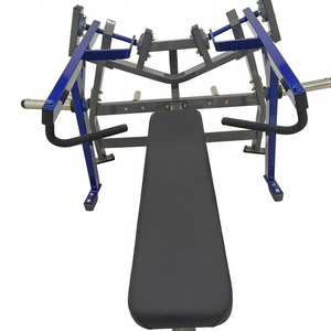 アイソラテラル水平ベンチプレスチェストスチール業務用フィットネス機器 - Product Image 1
