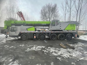 Grue sur camion Zoomlion d'occasion 100 tonnes, modèle 2023, homologuée EPA, moteur Weichai, boîte de vitesses, pompe, équipement de construction - Product Image 3