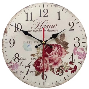 Đồng hồ treo tường im lặng hình hoa Sáng tạo thiết kế bảng mật độ đơn giản cho phòng khách nhà hàng trang trí nhà máy bán hàng trực tiếp - Product Image 1