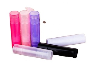Empty Cosmetic Container Travel Refillable Bottle Plastic Chapstick Lip <b>Gloss</b> Tubes Lip Balm Tubes Lipstick Container - Product Image 3