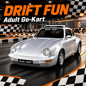 Go Kart Eléctrico Todoterreno de 2500W |   <span class=keywords><strong>Mini</strong></span> Vehículo Eléctrico Convertible para Adultos |   Auto de Carreras Resistente de Alta Velocidad para Diversión al Aire Libre - Product Image 1