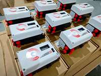 Vanne de régulation pneumatique en acier inoxydable 316, vanne à boisseau sphérique Flowserve Valtek MK 1 personnalisée, positionneur Logix 3200, prix fournisseur